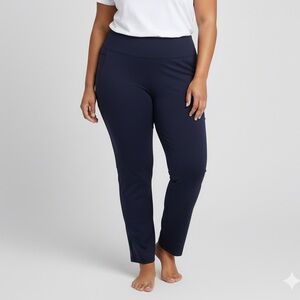 PENNINGTONS Universal Fit Savvy Navy Blue Pants size X Petite